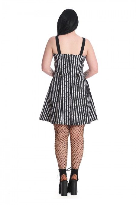 BANNED SPOOKY NIGHTWALKS FLAIRED DRESS
