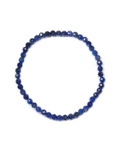 4mm Facet Bracelet Lapis (1 Piece) 