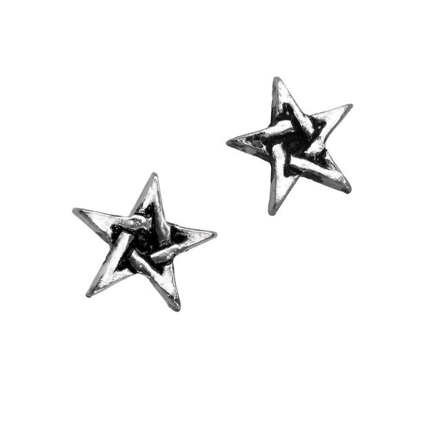 E164 - Pentagram Earrings