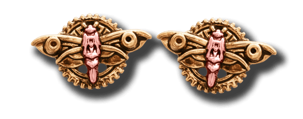Magradore's Moth Earrings (EN5) For Personal Transformation