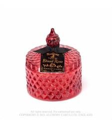 ALCHEMY ENGLAND SCENTED BOUDOIR CANDLE JAR - BLOOD ROSE (SMALL) (SCJ7)