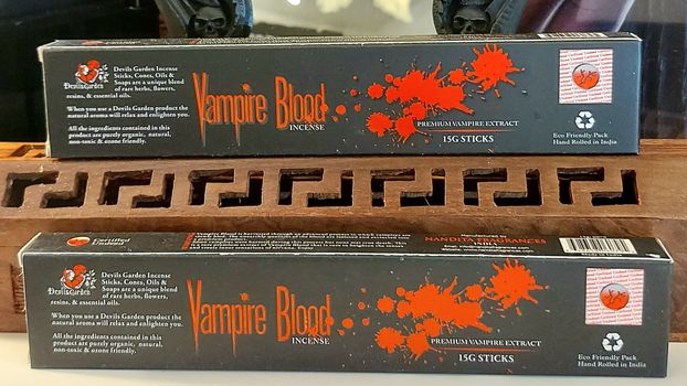 Vampire blood incense sticks. 15g pk