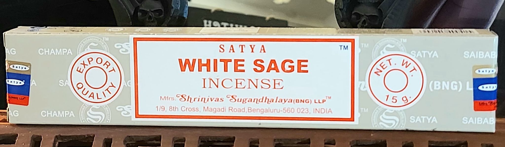 Satya White sage incense sticks 15g