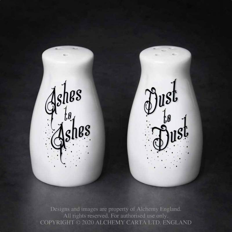 ALCHEMY ENGLAND ASHES/DUST: SALT & PEPPER SET (MRSP2)