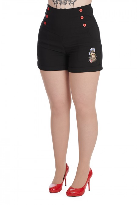 ANCHOR PIN UP SHORT BRAND : BANNED