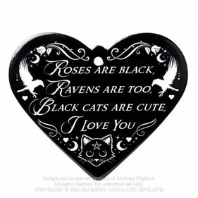 CT11 New product Roses Are Black - Poetic Heart