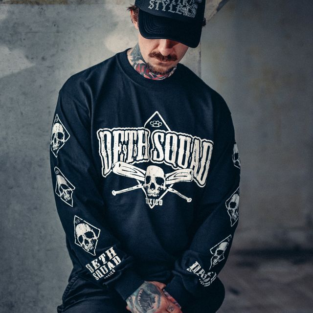 TOXICO DETH SQUAD BATS LONGSLEEVE TEE