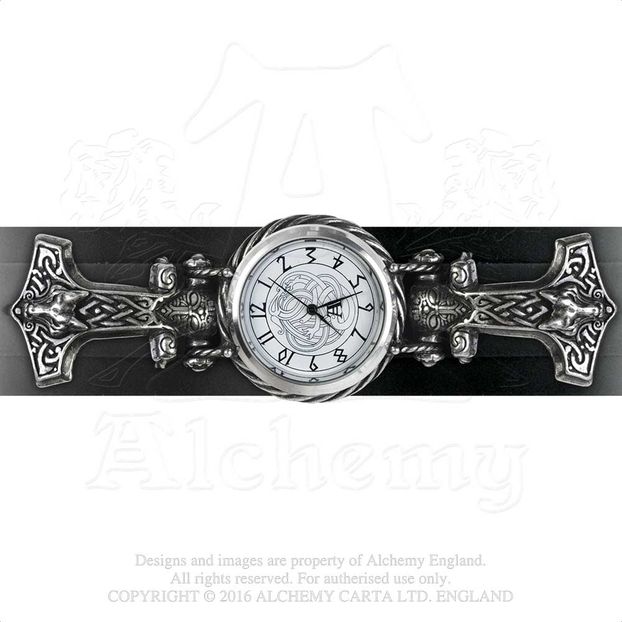 Alchemy Gothic Thorgud Ulvhammer Watch