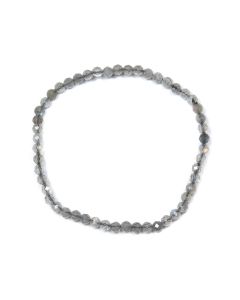 4mm Facet Bracelet Labradorite (1 Piece)