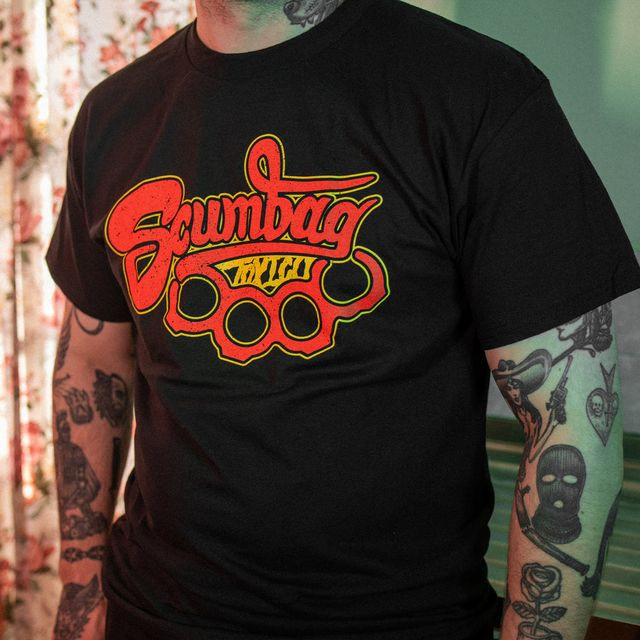 TOXICO SCUMBAG SCRIPT TEE